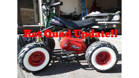 Update Micro Atvquad With 212cc Predator Go Kart Engine Youtube