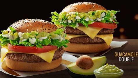 O Novo Hambúrguer Da Mcdonalds Tem Guacamole E Molho De Limão