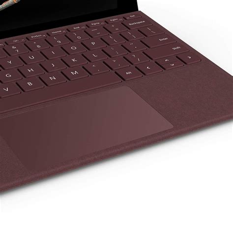 Microsoft Surface Pro Signature Type Cover English Alcantara - Burgundy ...
