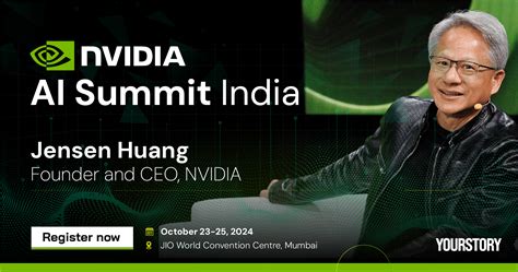 Meet the legendary Jensen Huang in Mumbai at NVIDIA AI Summit India ...