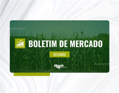 Boletim De Mercado Da Mosaic Fertilizantes Outubro