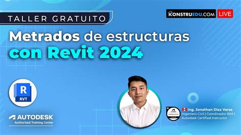 Taller Metrados De Estructuras Con Revit 2024 YouTube