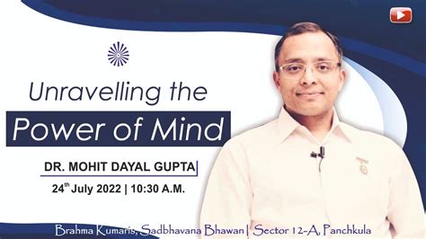 Unravelling The Power Of Mind Bk Dr Mohit Gupta Cardiologist