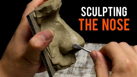 How To Sculpt The Nose Youtube
