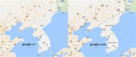 Map North Korea Border - Share Map