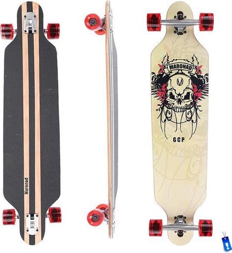 Longboard Cruiser Drop Through 104 Cm Gcp Abec 11 High Speed