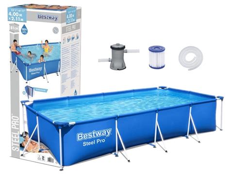 Frame Pool 400 x 211 x 81 cm Bestway 56424 | Swimming Pools ...