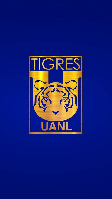 Tigres Uanl Logo Wallpaper Escudo De Tigres Logotipo De Tigres Logo