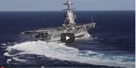 Uss Gerald R Ford Conducts High Speed Turns Returns To Sea After 16 Months Soldier Of