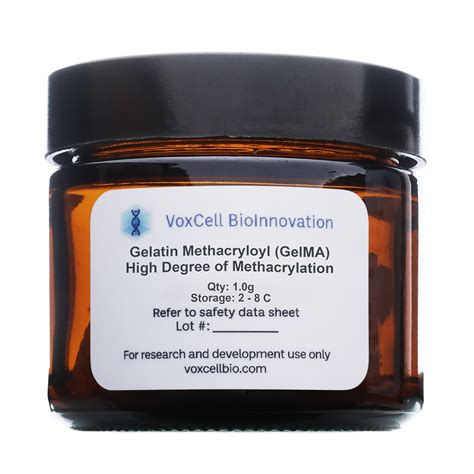 Gelatin Methacryloyl Gelma 1 G Voxcell