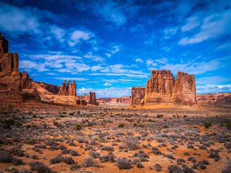 Three Gossips Courthouse Towers Arches National Park Winte Flickr