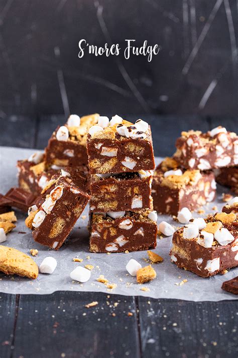 S Mores Fudge {no Candy Thermometer Required } Annie S Noms