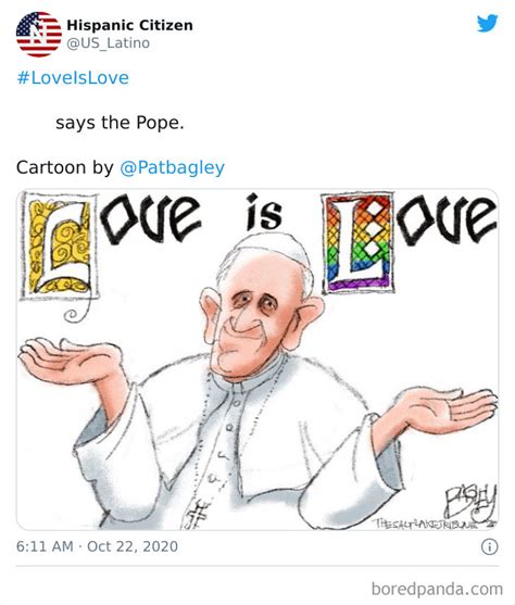 37 Of The Best Reactions To Pope Francis Endorsing Civil Unions For Same Sex Couples Bored Panda