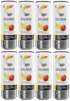 Amazon Celsius Sparkling Strawberry Lemonade Functional