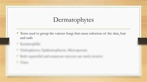 Solution Cutaneous And Superficial Mycoses Studypool