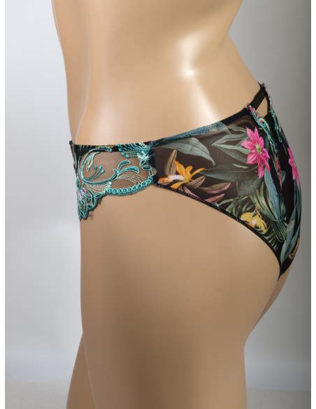 Slip Seduction Ach0796 18067 Eclat Etoile Fleurs Etoiles Lise Charmel