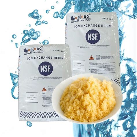 RO Water Plant Resin NSF Grade Softening Cationr Resin Water Softener