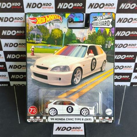 Jual Hot Wheels Premium Boulevard 2023 Honda Civic Type R EK9 Volkswagen T1 Panel Bus Impala