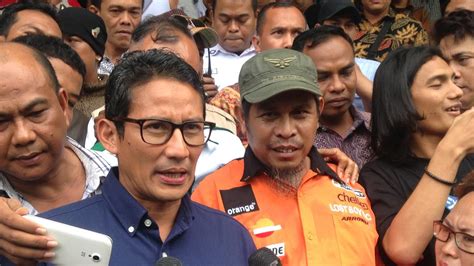 Sandiaga Kita Bangsa Juara Tak Mudah Putus Asa Pemilu Liputan