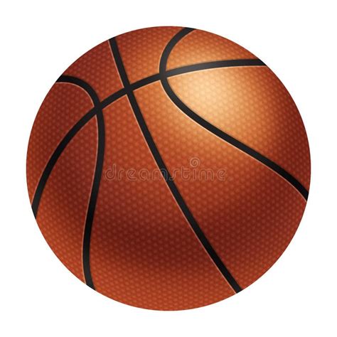 Realistic Basketball Stock Illustration Illustration Of Ball 10170203