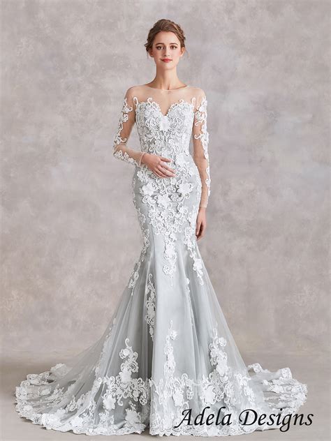 Mermaid Silver Wedding Dresses Ubicaciondepersonas Cdmx Gob Mx