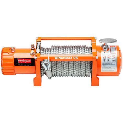 Lb Kg Original Orange V Electric Winch M X Mm