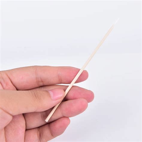 Tinggao 100pcs Cotton Swab Health Makeup Cosmetic Ear Clean Cotton Swab