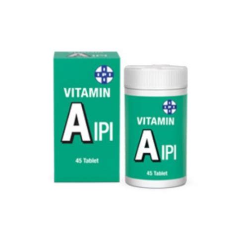 Vitamin A IPI 45 Tablet Manfaat Kandungan Dosis Dan Efek Samping