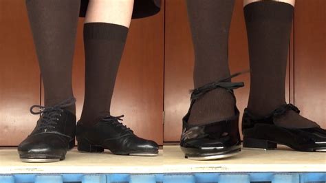 Tap Dancing No 75 Leather And Shiny Tap Shoes Youtube