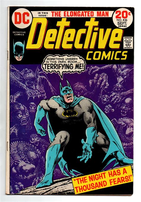 Detective Comics Batman Elongated Man Fn Comic