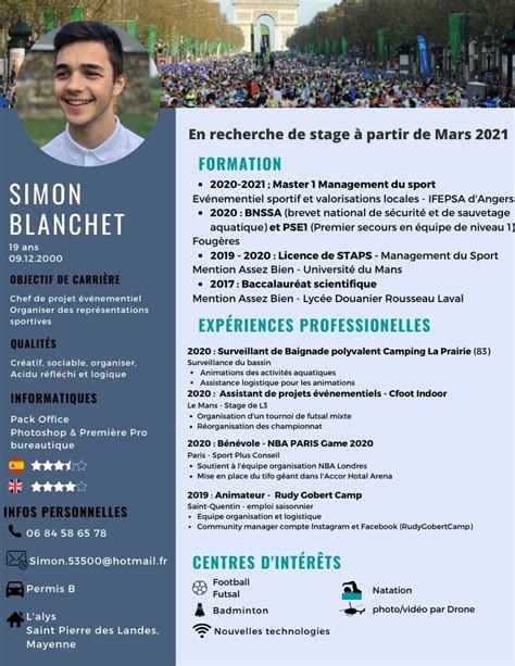 Cv Evenementiel Cv Mignot Pierre Par Charles Fichier Pdf