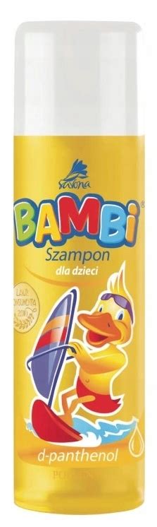 Szampon Bambi Dla DZIECI 150ml D Pantenol B5 13334690439 Allegro Pl