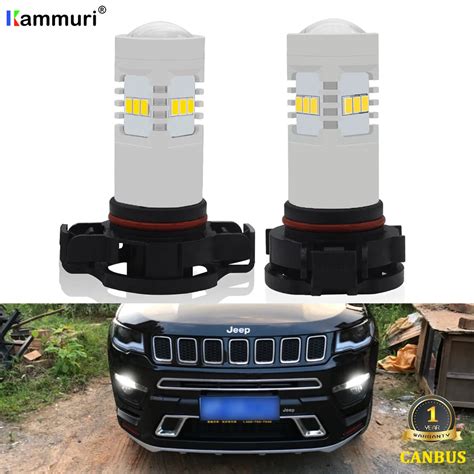 Luz Do Dia Para Jeep Compass 2017 2018 2019 Dia Led Drl Luzes Diurnas