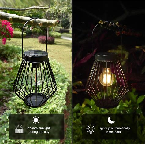 Buy Solar Lantern Outdoor Hanging Light Pearlstar Solar Powered