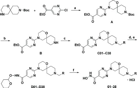 Scheme 1 Synthesis Of Compounds 01 38 Reagents And Conditions A Download Scientific