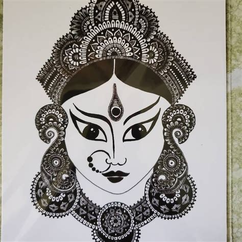 Details 150 Easy Drawing Of Durga Maa Super Hot Vn