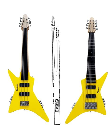 8 String Bass 5 String Fretless Bass Busuyi Guitar