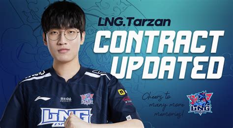 Lpl Fanclub On Twitter Tarzan Extended Contract With Lng Till Lpl