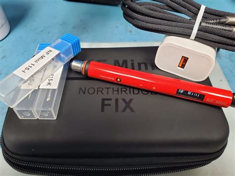 Portable NF Mini Ver 2 Soldering Pen New Red Limited Edition