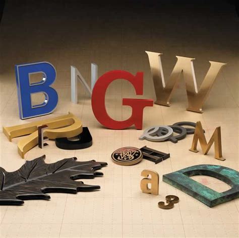 Cast Metal Letters Signs Of All Kinds Llc