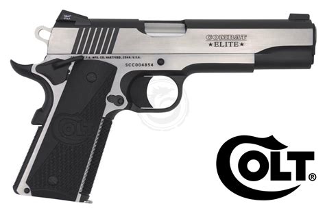 Colt 1911 Combat Elite Government 45acp Two Tone 5″ Colt Guns Center