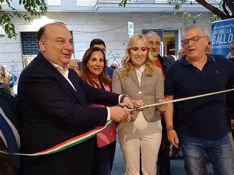 FORZA ITALIA ANTONELLA BALLONE E FULVIO MARTUSCIELLO A SALERNO PER UN