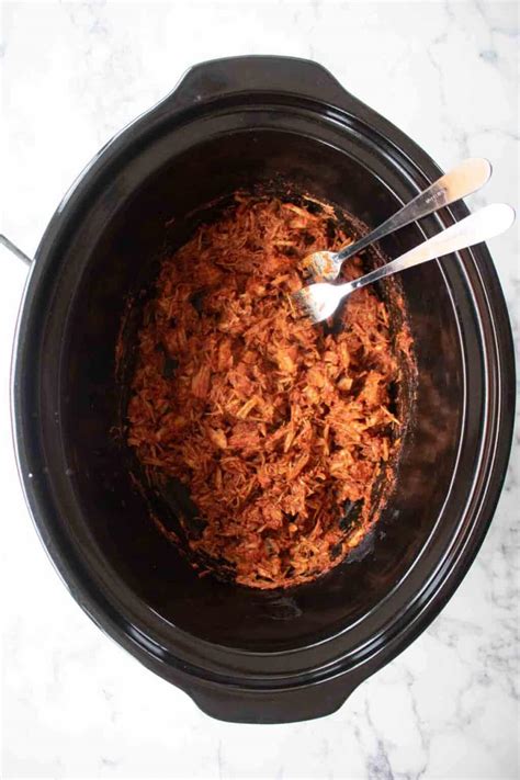 Pulled Pork Slow Cooker Recipe Low Fat Healthy Tastefully Vikkie