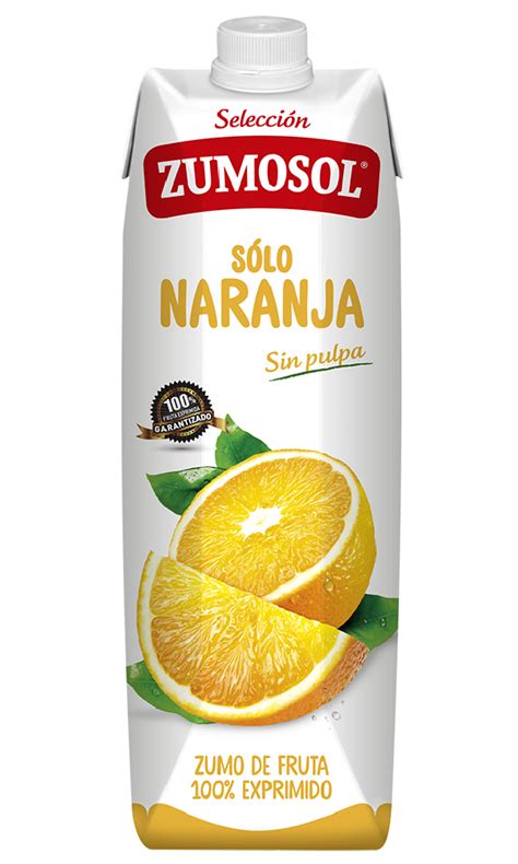 Naranja Sin Pulpa Exprimidos Zumosol