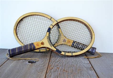 Vintage Wood Racquetball Rackets Etsy Vintage Wood Vintage Old Wood