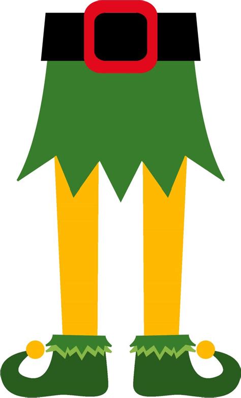 Elf Legs Template