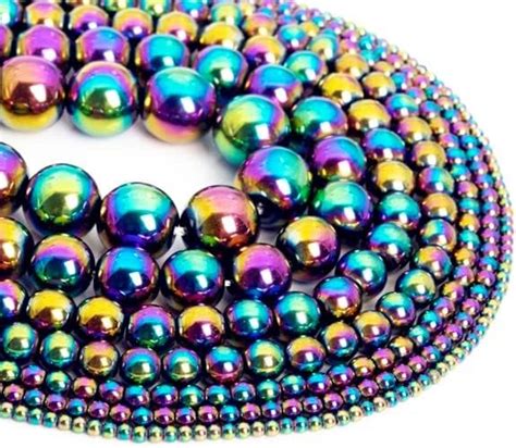 Amazon Zenkeeper Rainbow Hematite Gemstone Beads For Jewelry