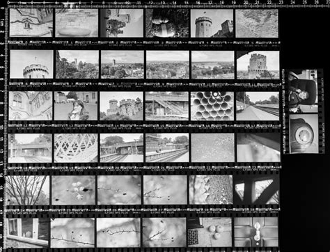 Digital Contact Sheets Film Still Photography