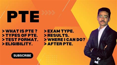 Pte Exam Full Detail Video What Is Pte Types Test Format Eligibilty