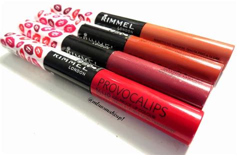 Rimmel London Provocalips Hr Kiss Proof Lip Colour Review Swatches